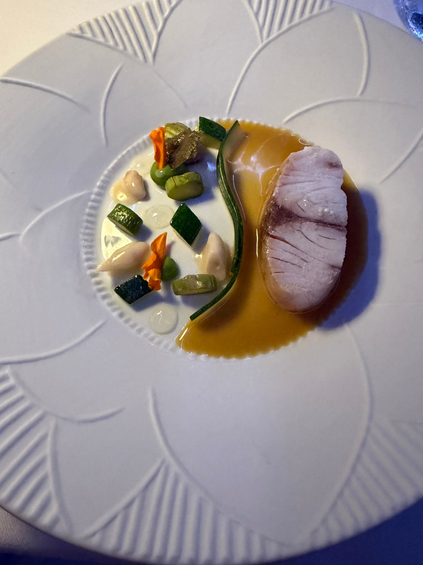 A caviar course at Skina in Marbella